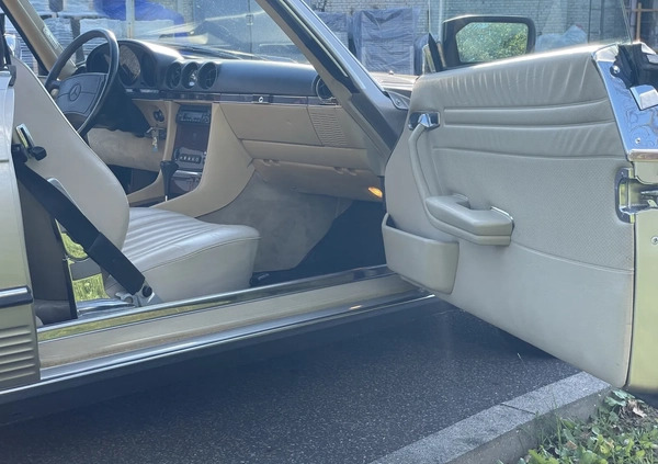 Mercedes-Benz SL cena 139000 przebieg: 90000, rok produkcji 1987 z Luboń małe 781